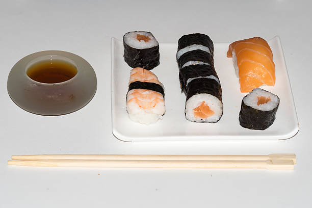 istock Sushi - japanese food 527072657