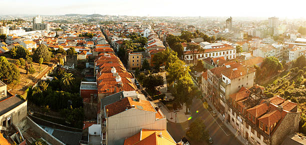 istock The panoramic view of Porto at sunset. 527074653