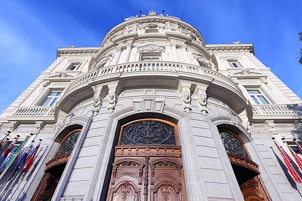 de madri - palacio de linares - fotografias e filmes do acervo