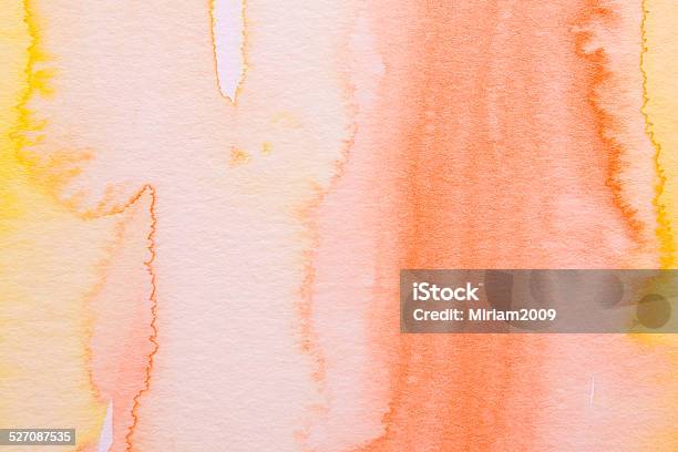 Watercolors On Textured Paper Background Stock Photo - Download Image Now - Abstract, Art And Craft, Backgrounds