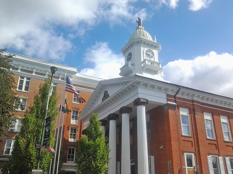 Courthouse in Chambersburg, Pennsylvania.