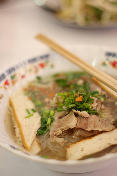 istock Asian rice noodle recipe. 527088661
