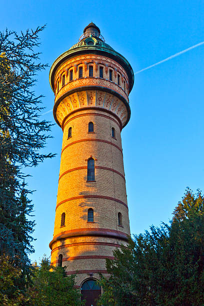 istock famous water tower in Wiesbaden Biebrich 527089237