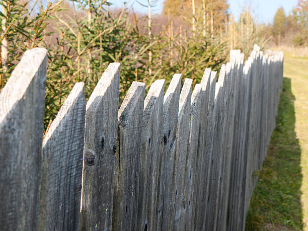 istock Old farmyard fence 527090847