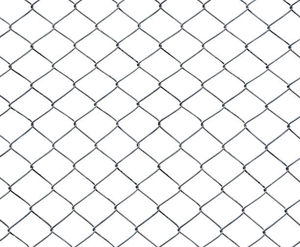istock mesh of steel wires isolated on white 527094055