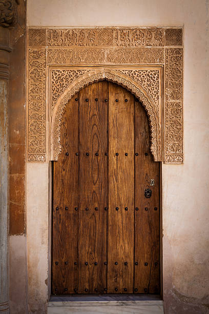 istock Arabian Door in Alhambra 527112871