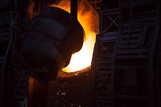 istock Steel Factory 527113019