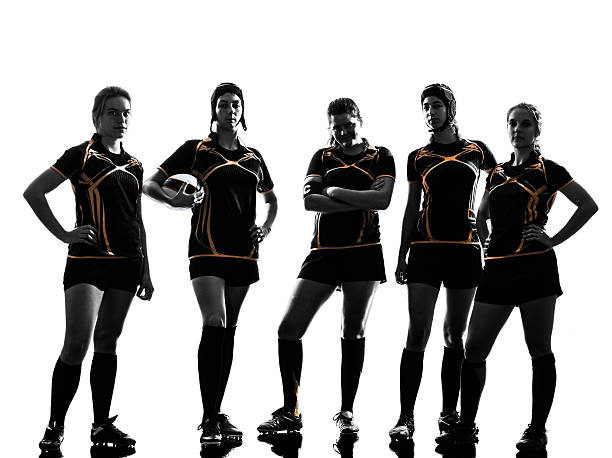 istock rugby women players team silhouette 527114831