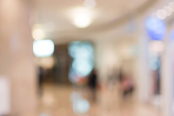 istock Abstract background of shopping mall 527117675