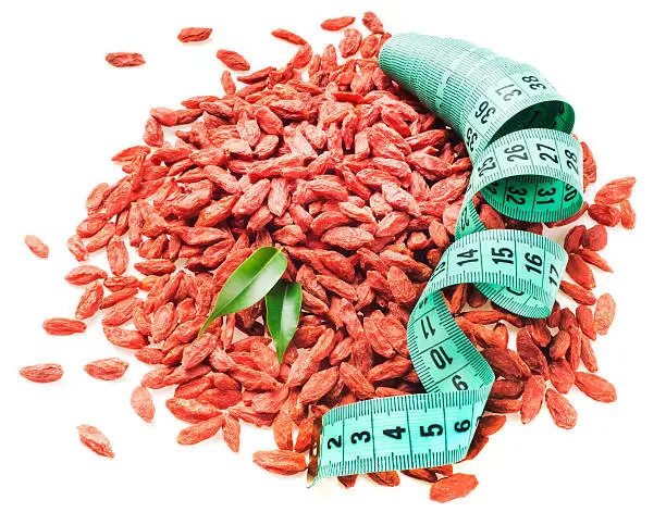 dry red goji berries for a healthy diet