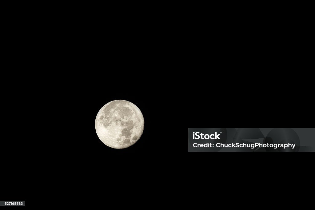 Vollmond Lunar Gravity Nacht - Lizenzfrei Astronomie Stock-Foto