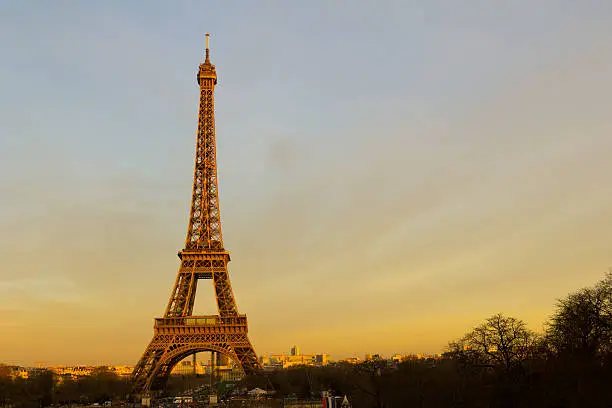 Photo of Eiffel Tower at Sunset