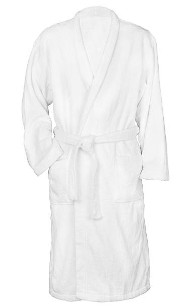 white bathrobe bathrobe. white bathrobe bathrobe. terry towel stock pictures, royalty-free photos & images