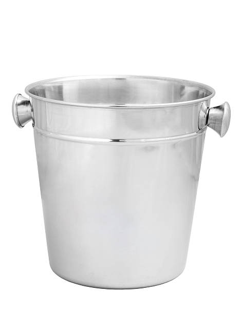 istock empty bucket for champagne bottle isolated on a white 527209802
