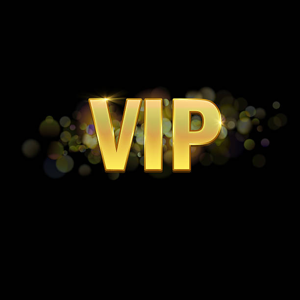 istock Very important person - VIP glittering text 527209974