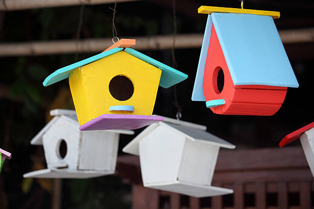 istock colorful wooden bird house 527213238