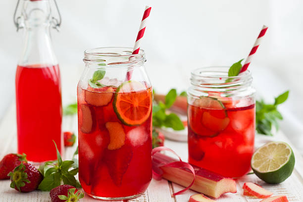 istock strawberry,lime and rhubarb lemonade 527213838