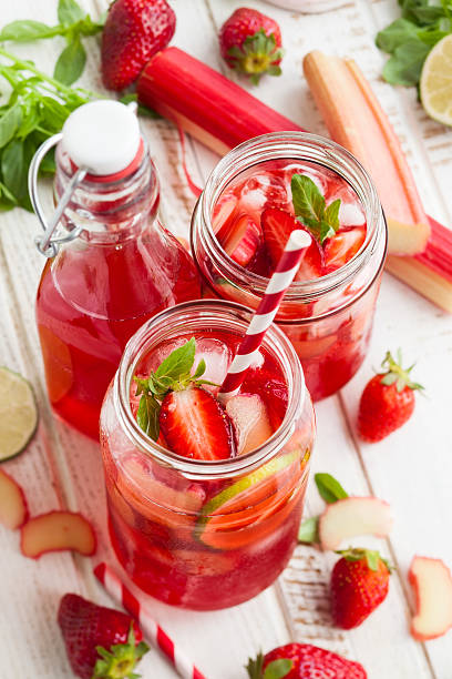 istock strawberry,lime and rhubarb lemonade 527213966