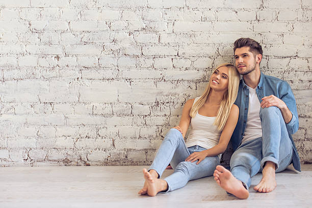 istock Beautiful young couple 527214500