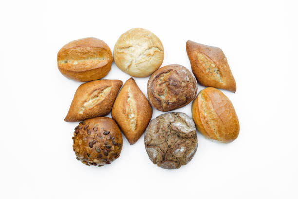 istock German traditional breads on white isolated background 527216302