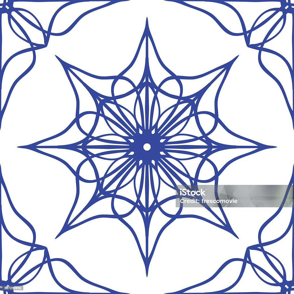 Basic Blue Pattern Blue Pattern Stock Illustration - Download Image Now - Abstract ...