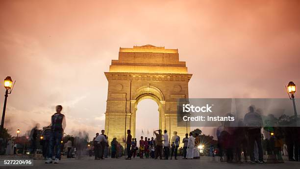 India Gate Stockfoto en meer beelden van India - India, New Delhi, Gateway of India