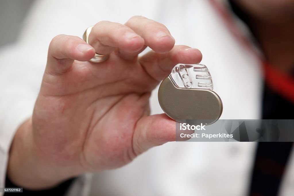 pacemaker heart medicine close up of a pacemaker in a hospital Pacemaker Stock Photo