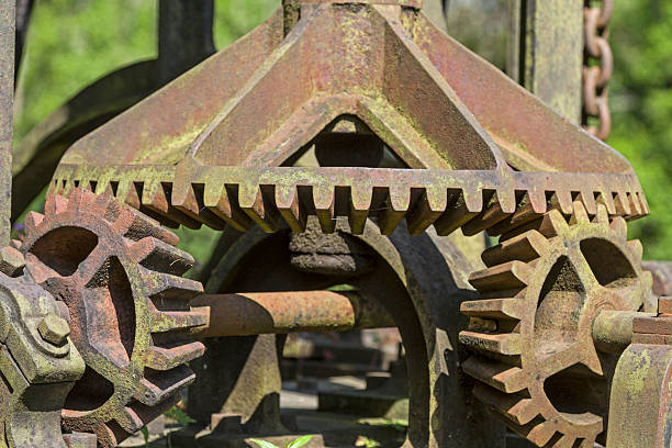 istock Detail of an ancient lock device 527229408