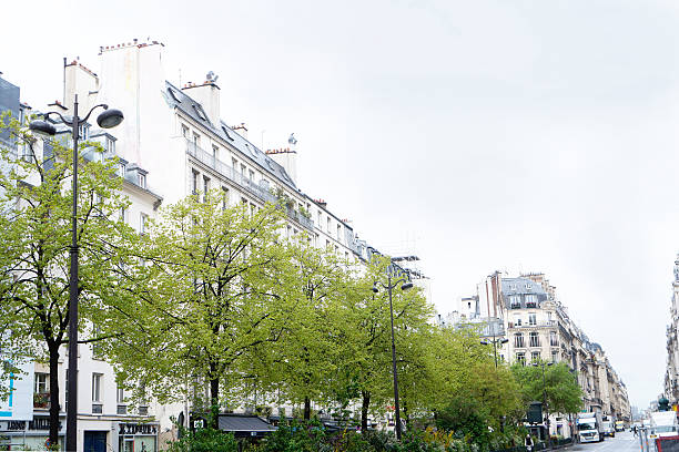 istock Traditional apartment buildings in Paris, Opera district 527229532