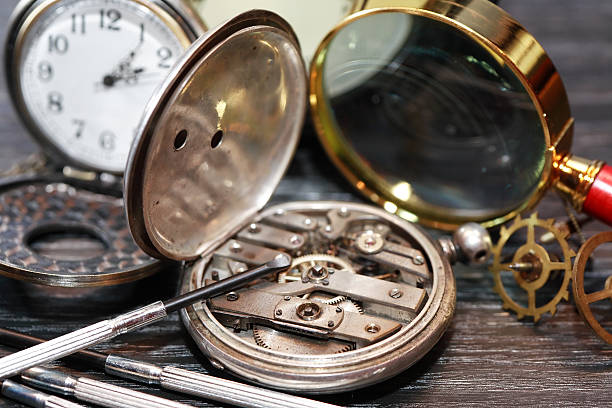 istock Ancient Watch Repair 527233560