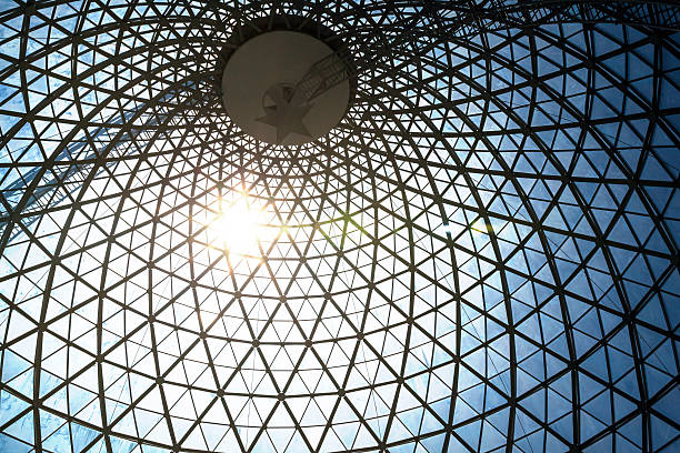 istock Modern Complicated Architecture on Panora shopping mall ,Ankara Turkey 527234124
