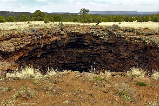 istock Cave Entrance at El Malpais 527237576