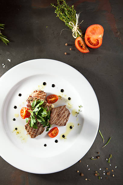 istock Olivier Salad with Veal 527239576