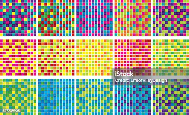 Abstract Mosaic Vector Mosaic Abstract Backgrounds In Vector Format Stock Illustration ...