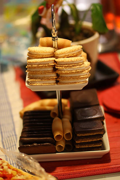 istock Cakestand with cookies 527268911