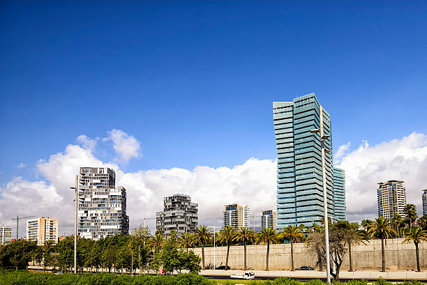 istock Modern buildings in Barcelona 527270193