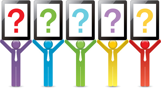 Questions Many Pic Many Questions Stock Illustration - Download Image Now - Abstract ...