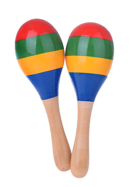 istock Wooden toy maracas 527272221