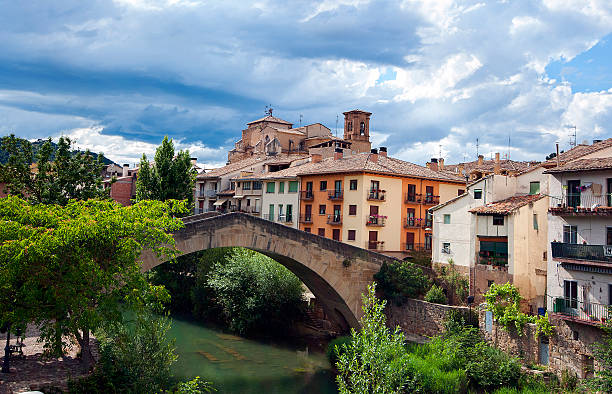 istock View of Estella.Navarre.Spain. 527276411