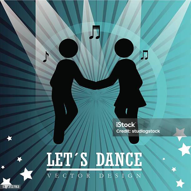 Dance Design Stock Illustration - Download Image Now - Adolescence, Arts Culture and Entertainment, Clubbing