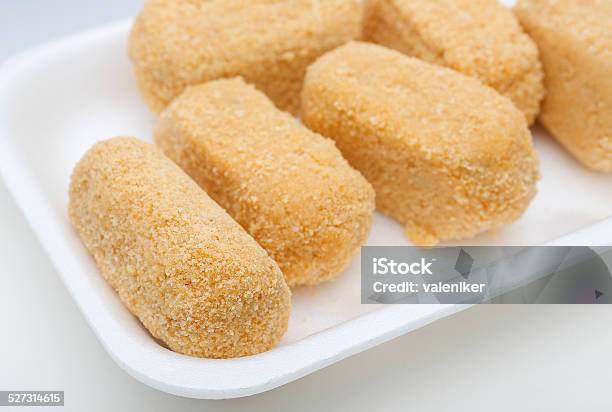 Cod Croquettes Stock Photo - Download Image Now - Animal Egg, Appetizer, Breaded