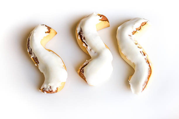 istock Sicilian Fig Cookies with White Icing 527315153