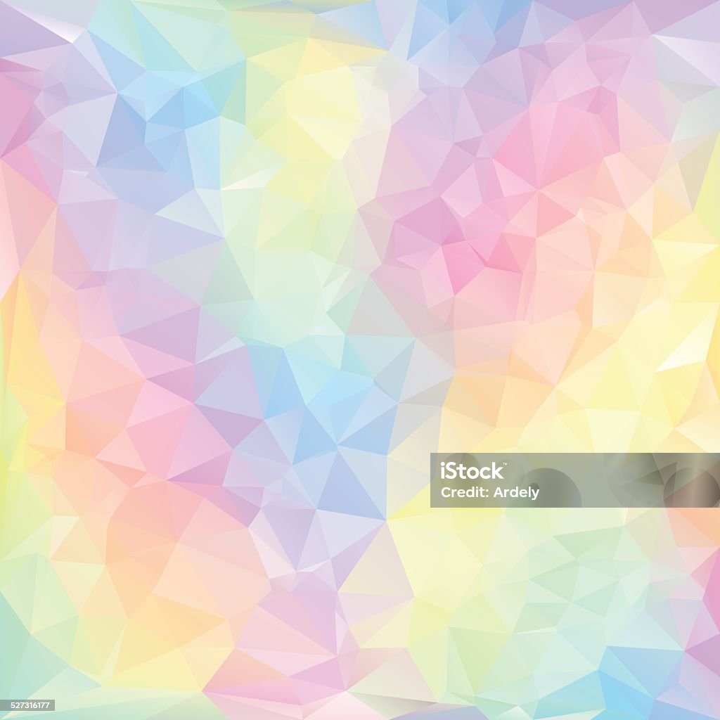 Pastel Triangular Pattern Pastel Spring Polygonal Triangular Pattern Background Stock ...