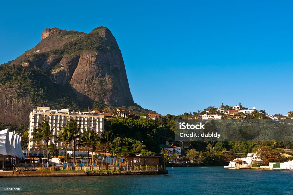 Rio de Janeiro Natural Landscape Beautiful Natural Landscape of Rio de Janeiro with Pedra da Gavea, a Famous Mountain Formation, Brazil. Activity Stock Photo