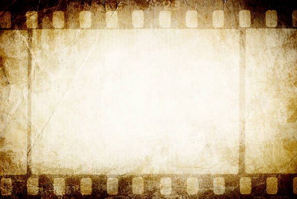 istock Old filmstrip. Classic vintage background. 527317811
