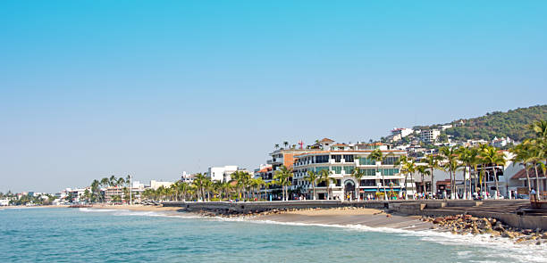 istock Puerto Vallarta Beach and Malecom Boardwalk 527318759