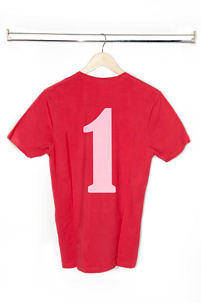 Red shirt with number one (Click for more)