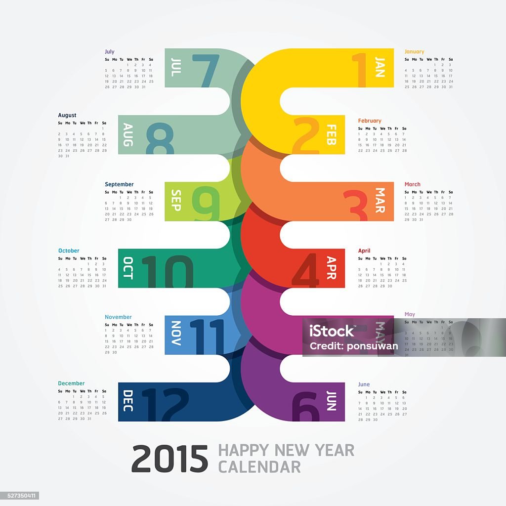 2015 Happy new year. Calendar design. 2015 Calendar / 2015 Happy new year. Calendar design. 2015 stock vector