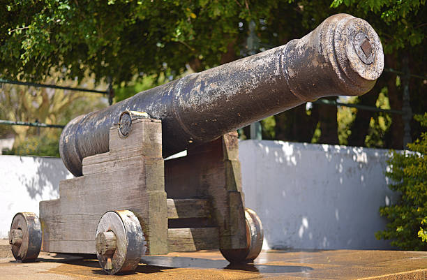 istock Old cannon, South Africa 527368433
