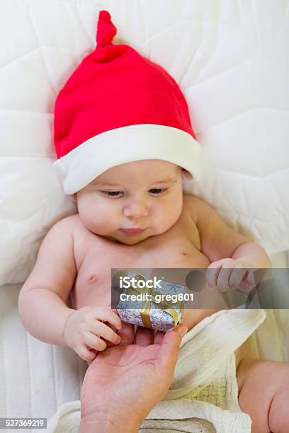 Christmas Baby Xxxl Stock Photo - Download Image Now - 2-5 Months, Babies Only, Baby - Human Age